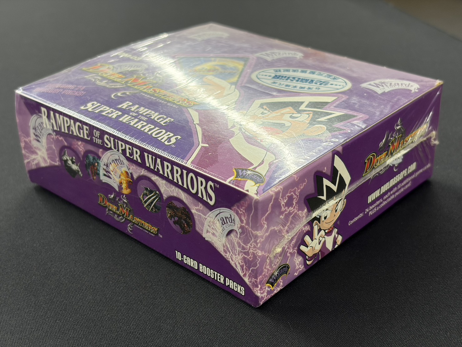 (未開封)デュエマ DM-03 RAMPAGE OF THE SUPER WARRIORS ボックス