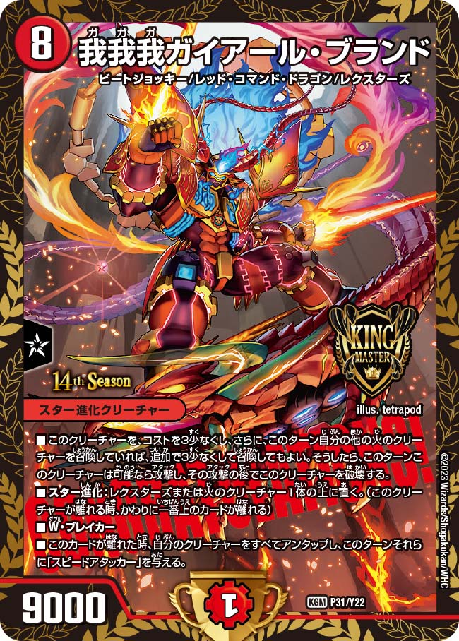 【状態B】我我我ガイアール・ブランド(P31/Y22)