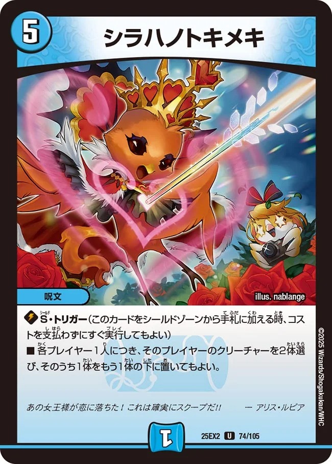 シラハノトキメキ(25EX2-74/105)