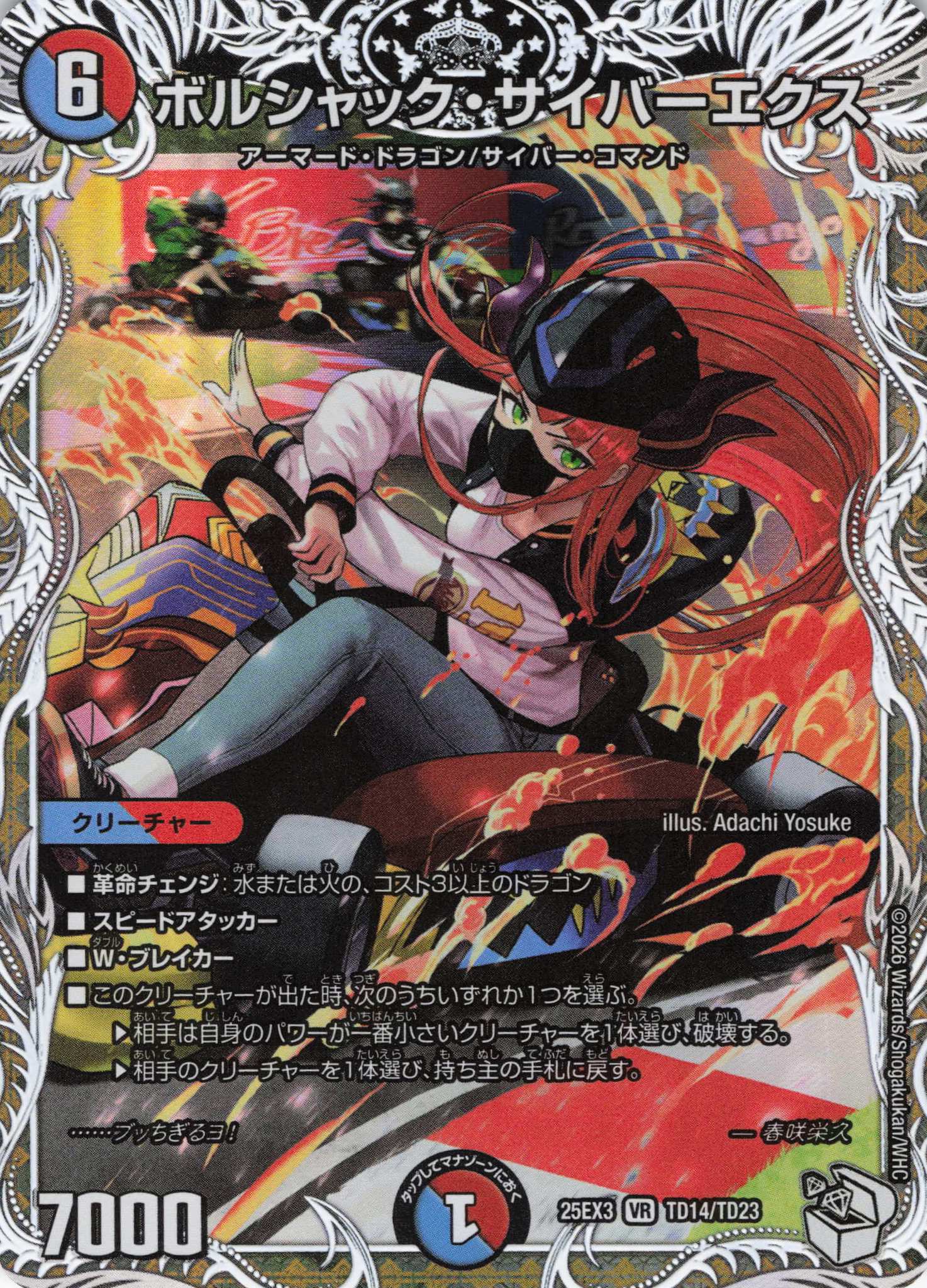 ボルシャック・サイバーエクス(25EX3TD14/TD23)