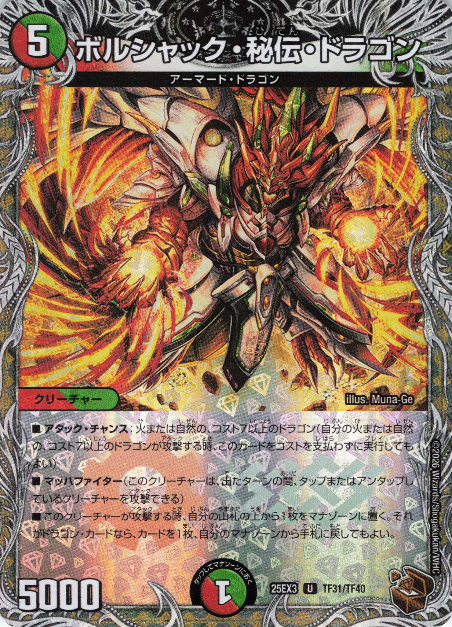 ボルシャック・秘伝・ドラゴン(25EX3TF31/TF40)